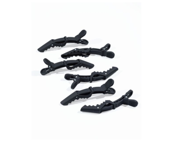 Alligator Rubber Hair Clips – Gumové sponky do kučeravých vlasov 11 x 3.9 cm