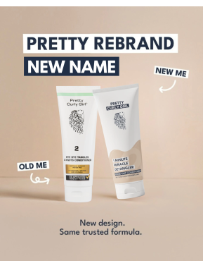 Pretty Curly Girl Bye Bye Tangles & Knots Conditioner - Kondicionér, ktorý zamáva s uzlíkmi vo vlasoch 250 ml