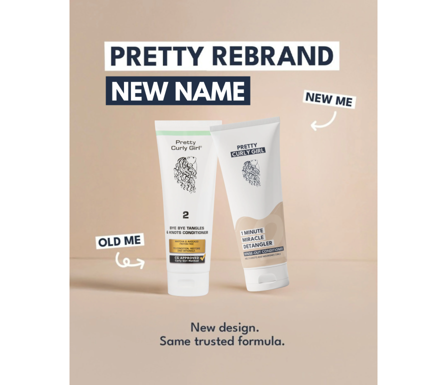 Pretty Curly Girl Bye Bye Tangles & Knots Conditioner - Kondicionér, ktorý zamáva s uzlíkmi vo vlasoch 250 ml