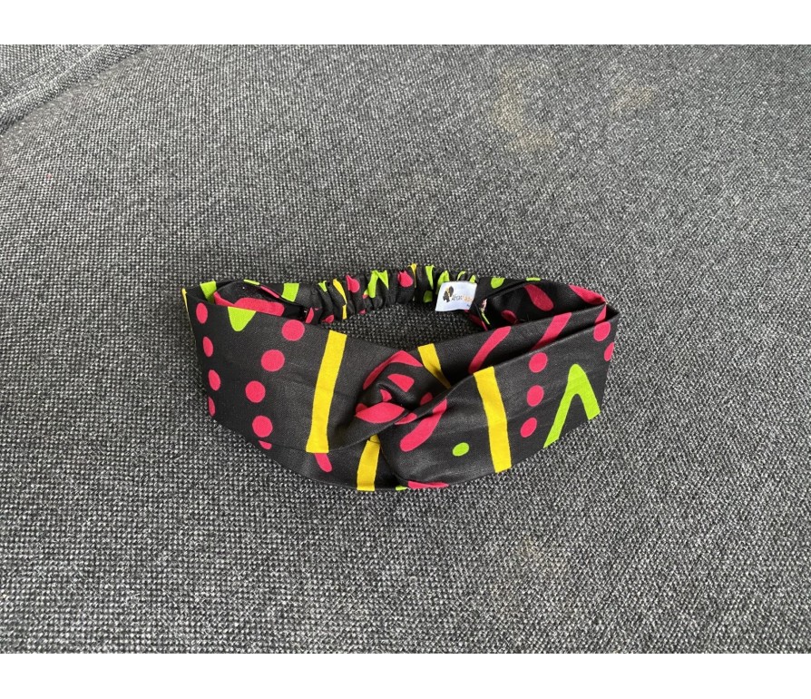 African Fabs African print Headband – čelenka pre deti s potlačou v africkom dizajne