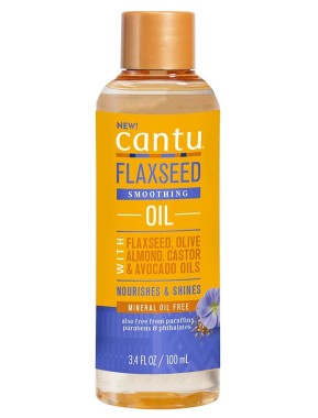 Cantu Flaxseed Smoothing Oil – olej na kučeravé vlasy 100 ml