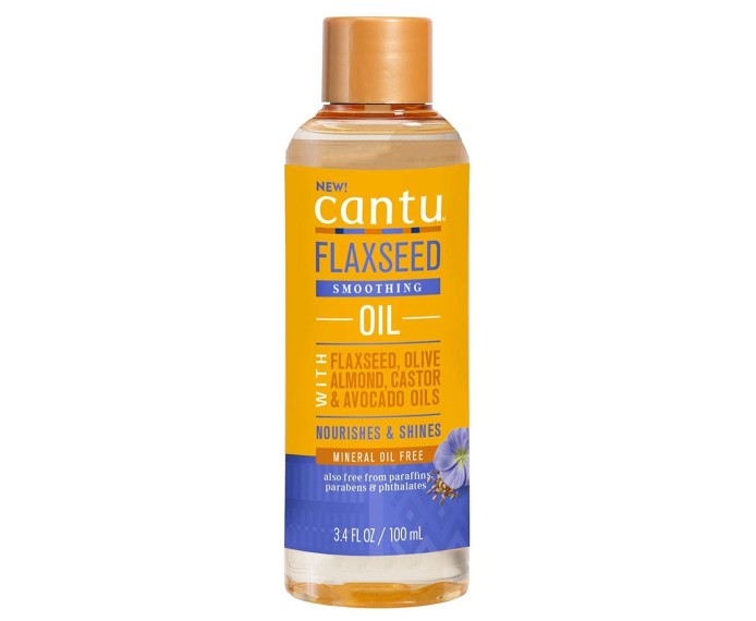 Cantu Flaxseed Smoothing Oil – olej na kučeravé vlasy 100 ml