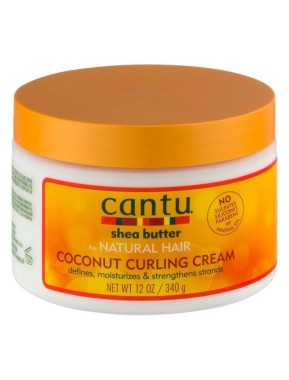Cantu Natural Coconut Curling Cream – krém na definíciu kučier a vĺn 340g