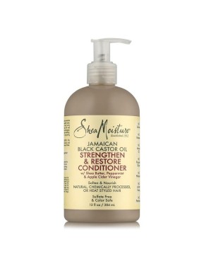 Shea Moisture Black Jamaican Castor Oil Strengthen & Restore Conditioner – Posilňujúci kondicionér pre kučeravé vlasy 384 ml