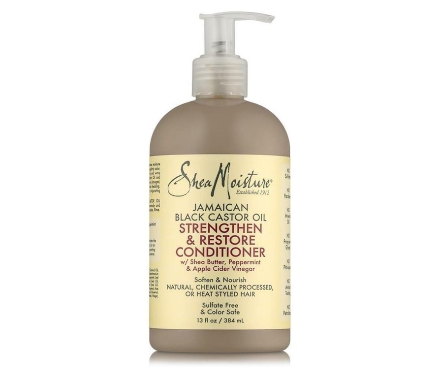 Shea Moisture Black Jamaican Castor Oil Strengthen & Restore Conditioner – Posilňujúci kondicionér pre kučeravé vlasy 384 ml
