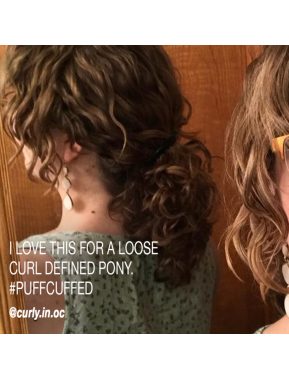 Puff Cuff MICRO –  Spona na kučeravé vlasy