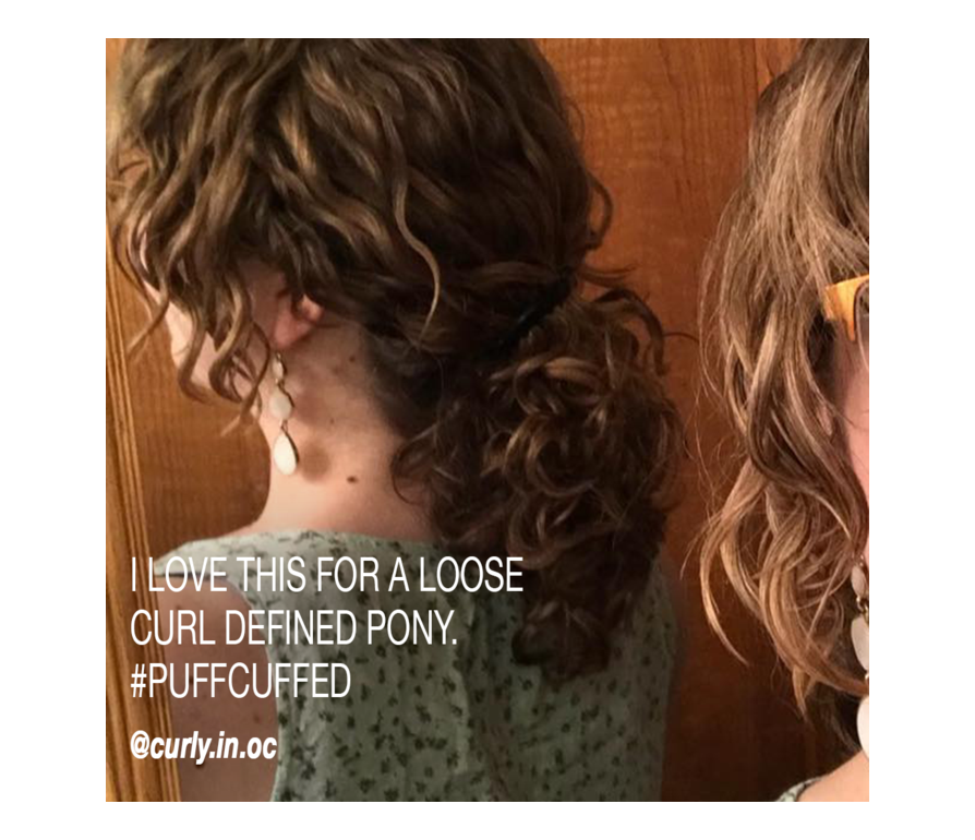 Puff Cuff MICRO –  Spona na kučeravé vlasy