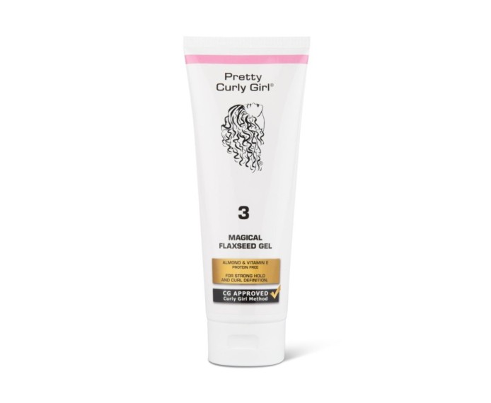 Pretty Curly Girl Magical Flaxseed Gel - Stylingový gél na vlasy z ľanového semienka 250 ml