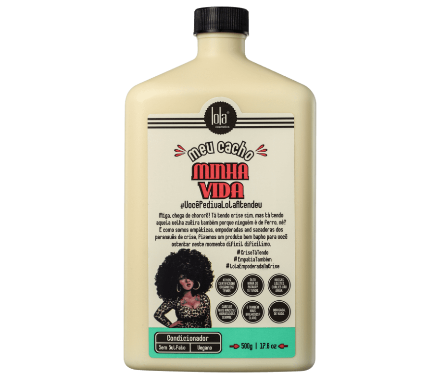 Lola Cosmetics Meu Cacho Minha Vida Condicionador – Kondicionér pre hebké kučery 500 g