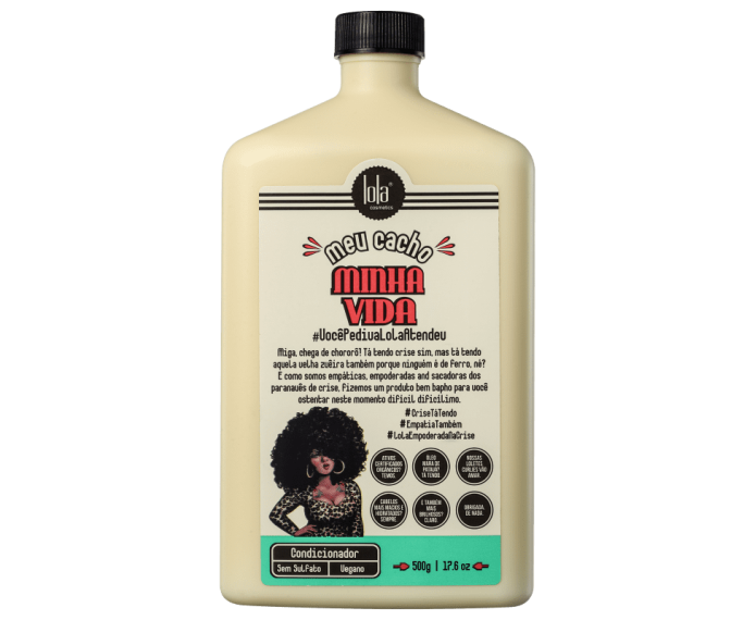 Lola Cosmetics Meu Cacho Minha Vida Condicionador – Kondicionér pre hebké kučery 500 g