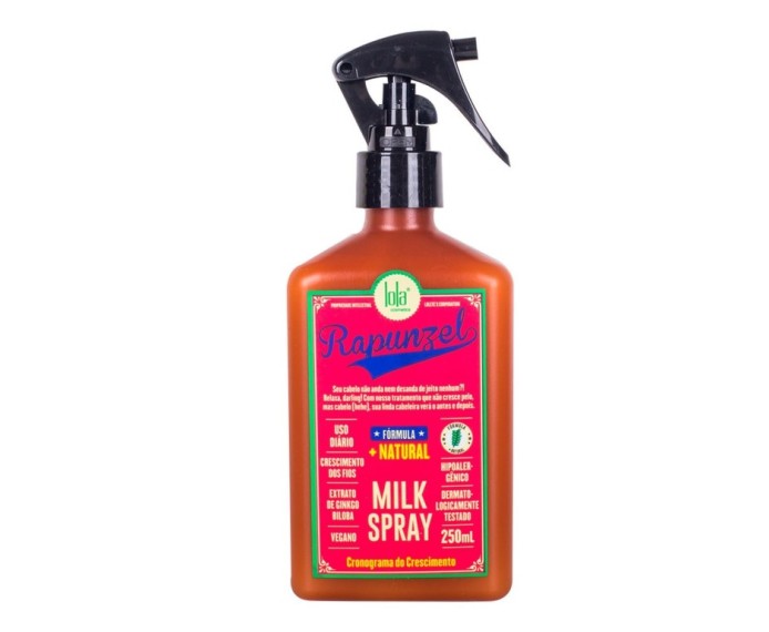 Lola Cosmetics Rapunzel Milk spray – Posilňujúci bezoplachový kondicionér na kučery 250 ml