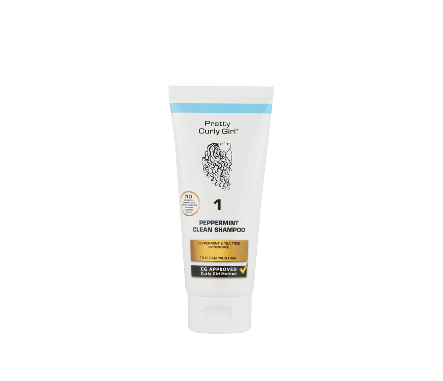 Pretty Curly Girl Peppermint Clean Shampoo – Čistiaci šampón 250 ml