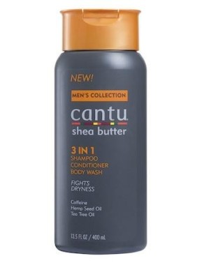 Cantu Men´s 3 in 1 Shampoo, Conditioner, Body Wash - Pánsky 3 v 1 šampón, kondicionér, sprchový gél
