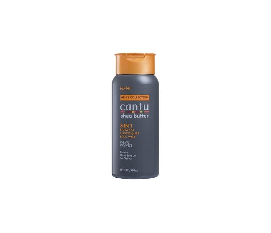 Cantu Men´s 3 in 1 Shampoo, Conditioner, Body Wash - Pánsky 3 v 1 šampón, kondicionér, sprchový gél