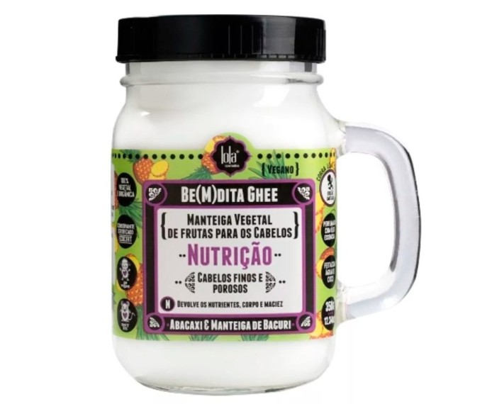 Lola Be(M)Dita Ghee Nutrição Abacaxi e Manteiga de Bacuri – Hydratačná a výživná maska