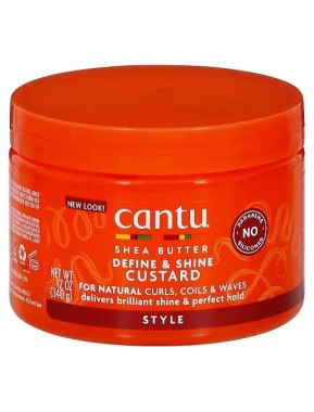 Cantu Natural Define & Shine Custard - Gél pre lesklé a krásne definované vlny 340 g