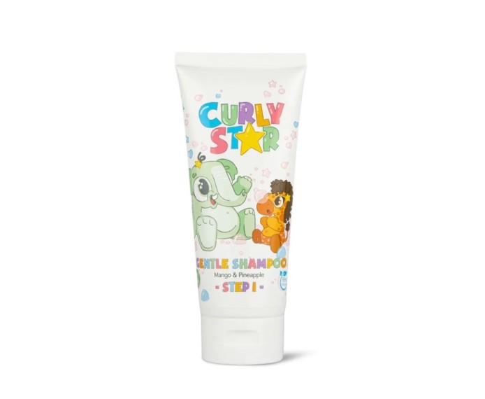 Pretty Curly Girl Curly Star Gentle Shampoo – Jemný šampón pre detské kučery 250 ml