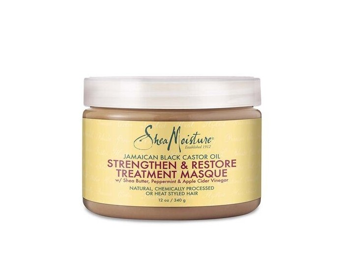 Shea Moisture Jamaican Black Castor Oil Masque – Posilňujúca a regeneračná maska na kučeravé vlasy 340 g