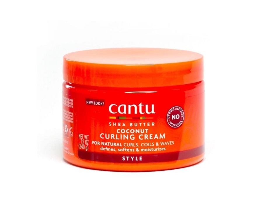 Cantu Natural Coconut Curling Cream – krém na definíciu kučier a vĺn 340g