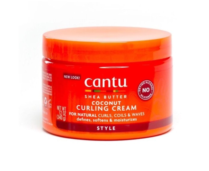 Cantu Natural Coconut Curling Cream – krém na definíciu kučier a vĺn 340g