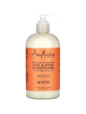 Shea Moisture Coco & Hibiscus Conditioner – kondicionér na kučeravé vlasy 384 ml