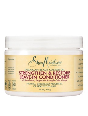 Shea Moisture Black Jamaican Castor Oil Leave in Conditioner – bezoplachový kondicionér-312g