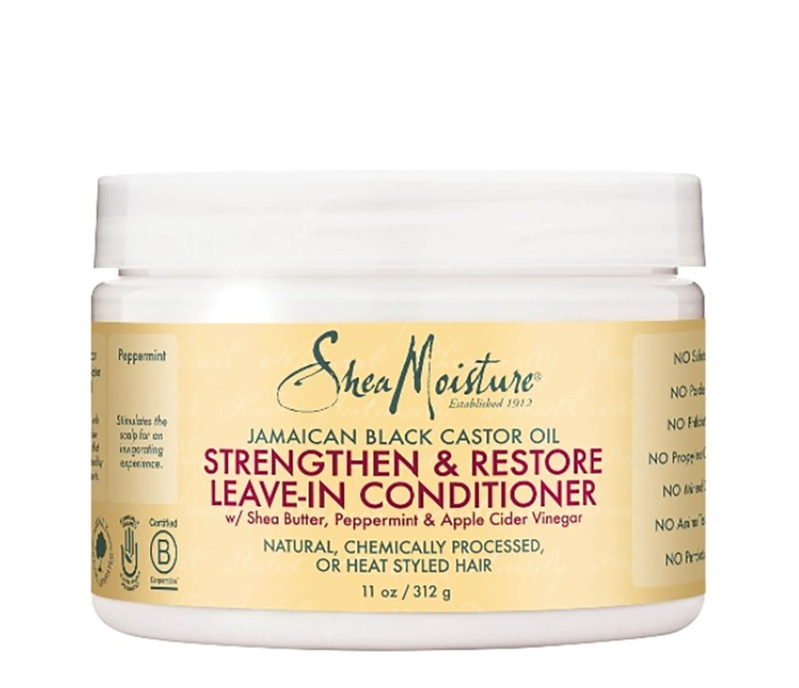 Shea Moisture Black Jamaican Castor Oil Leave in Conditioner – bezoplachový kondicionér-312g