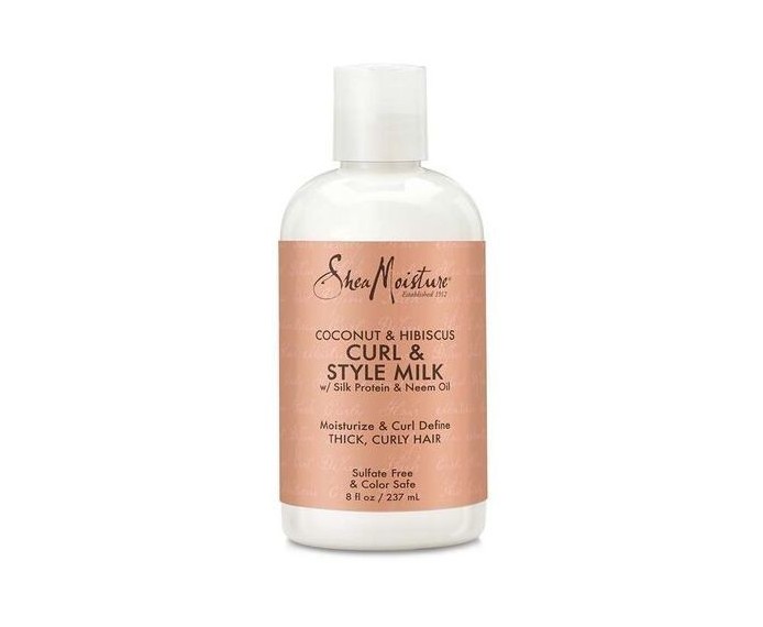 Shea Moisture Coco & Hibiscus Curl & Style Milk – stylingový krém 237 ml