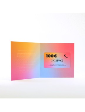 KUČERAVÁ Darčeková poukážka do e-shopu v hodnote 100€ – dúhová