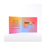 KUČERAVÁ Darčeková poukážka do e-shopu v hodnote 100€ – dúhová