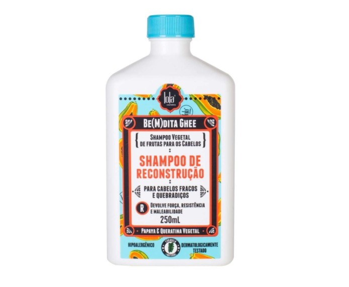 Lola Cosmetics Be(M)Dita Ghee - Shampoo de Reconstrução – Regeneračný šampón pre jemné vlasy 250 ml