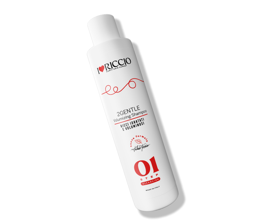 I Love Riccio 2GENTLE – Jemný hydratačný šampón pre vlny a nesmelé kučery 250 ml