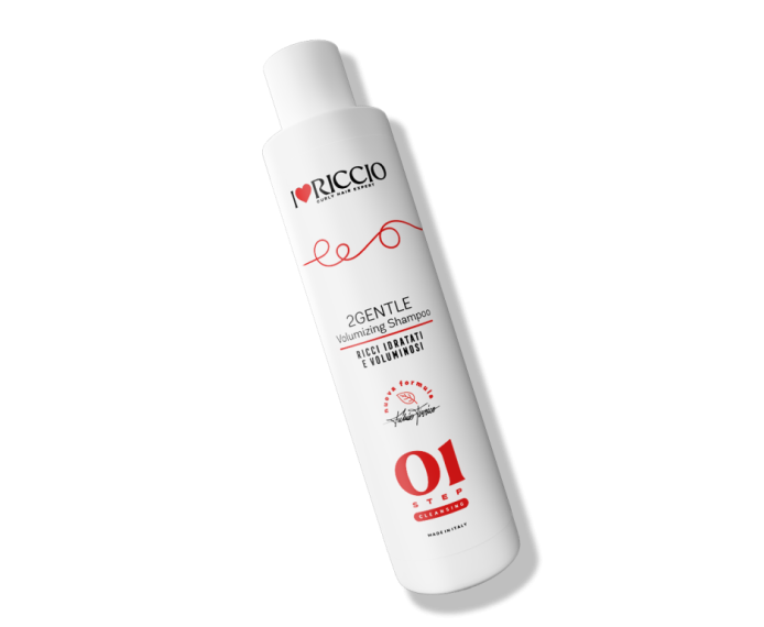 I Love Riccio 2GENTLE – Jemný hydratačný šampón pre vlny a nesmelé kučery 250 ml