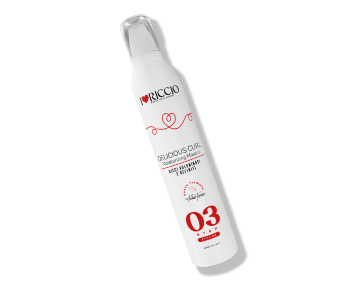 I Love Riccio Delicious Curl – Jemná stylingová krémová pena pre vlny a kučery 300 ml