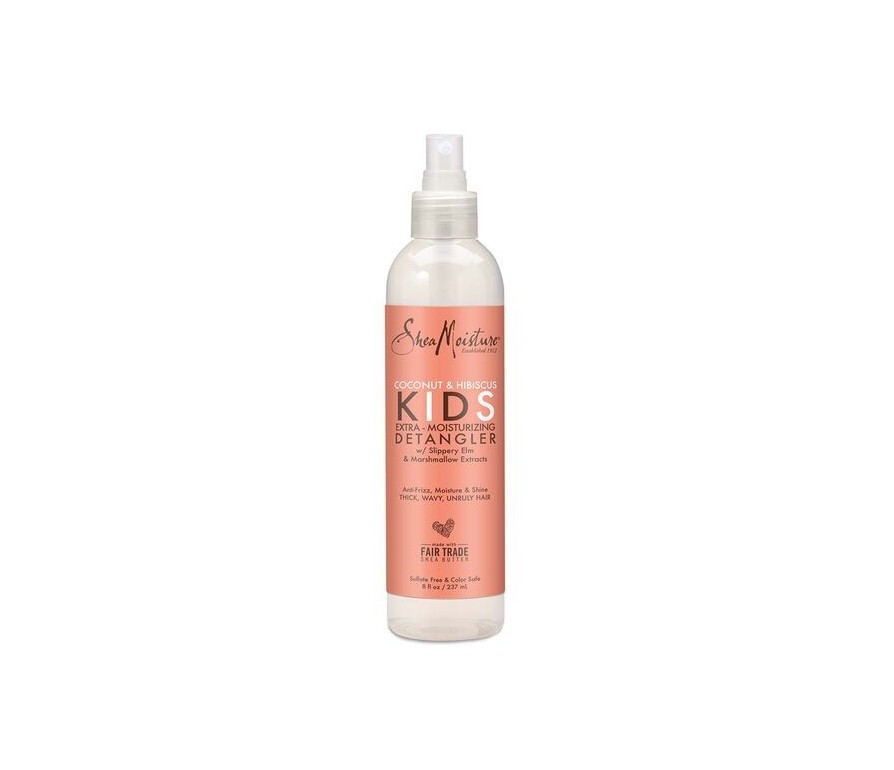 Shea Moisture Kids Coco & Hibiscus Extra-Moisturizing Detangler – Sprej na rozčesávanie kučeravých vlasov 237 ml