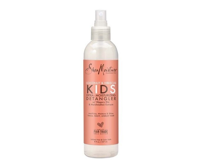 Shea Moisture Kids Coco & Hibiscus Extra-Moisturizing Detangler – Sprej na rozčesávanie kučeravých vlasov 237 ml