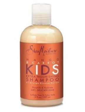 Shea Moisture Kids Mango & Carrot Shampoo – Vyživujúci šampón pre detské kučery 237 ml