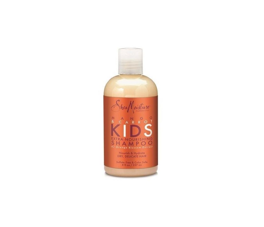 Shea Moisture Kids Mango & Carrot Shampoo – Vyživujúci šampón pre detské kučery 237 ml