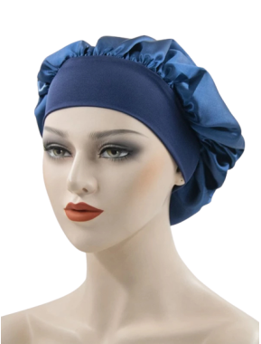Satin Hair Bonnet – obojstranná saténová čiapka pre kučeravé vlasy