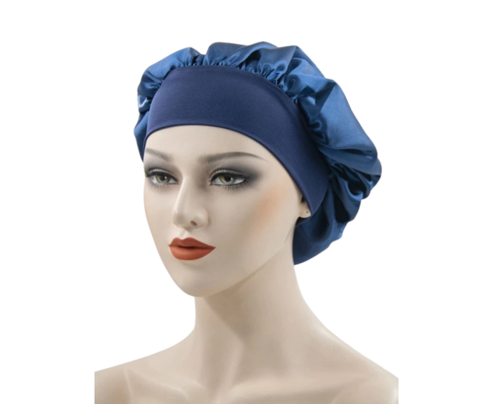 Satin Hair Bonnet – obojstranná saténová čiapka pre kučeravé vlasy