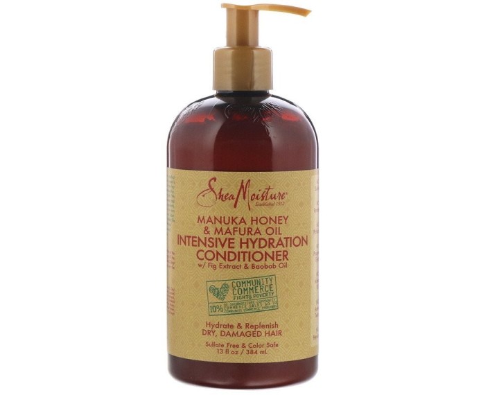 Shea Moisture Manuka Honey & Mafura Intensive Hydratation Conditioner  – Intenzívny zvlhčujúci kondicionér 384 ml