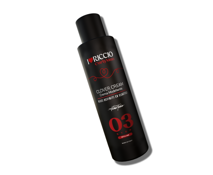 I Love Riccio CurlyMan Clover Cream Styling  – Stylingový krém pre pánske kučery 200 ml