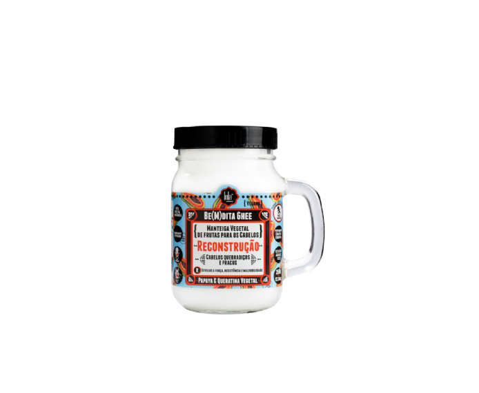 Lola Cosmetics Be(M)Dita Ghee Reconstrução Papaya e Queratina Vegetal – Regeneračná maska na kučery 350 g