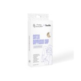 Pretty Curly Girl & Soulta Gold Satin Diffuser Cap - Čiapka na sušenie kučeravých vlasov, zlatá