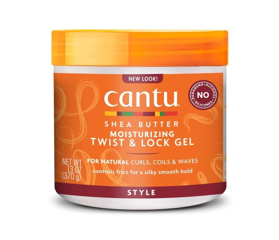 Cantu Natural Moist Twist & Lock Gel - Hydratačný gél pre hebké vlasy 370 g