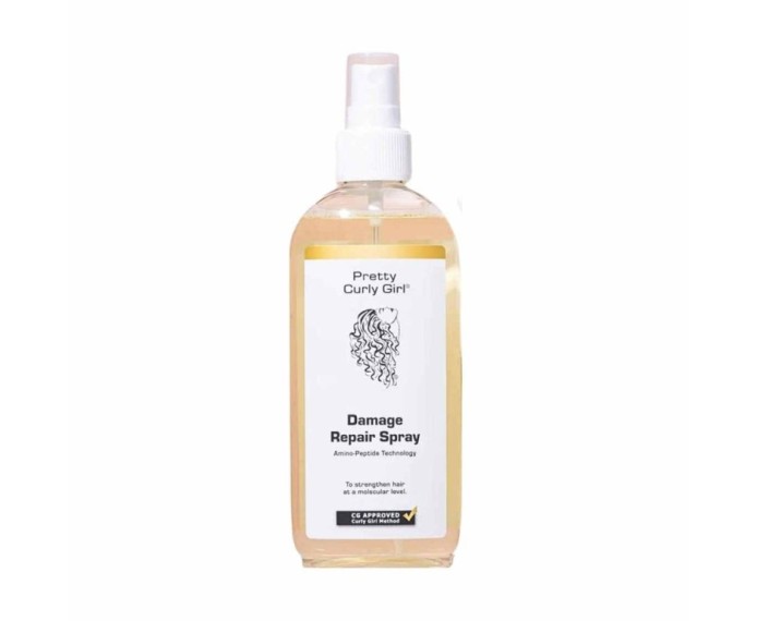 Pretty Curly Girl Damage Repair Spray – Hĺbkový regeneračný sprej na kučery 250 ml