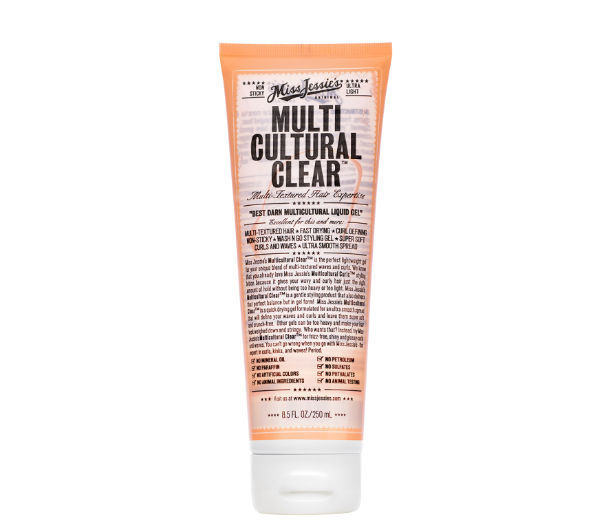 Miss Jessie's MultiCultural Clear - Curl Styling Gel – stylingový gél pre vlasy s rôznou štruktúrou 250 ml