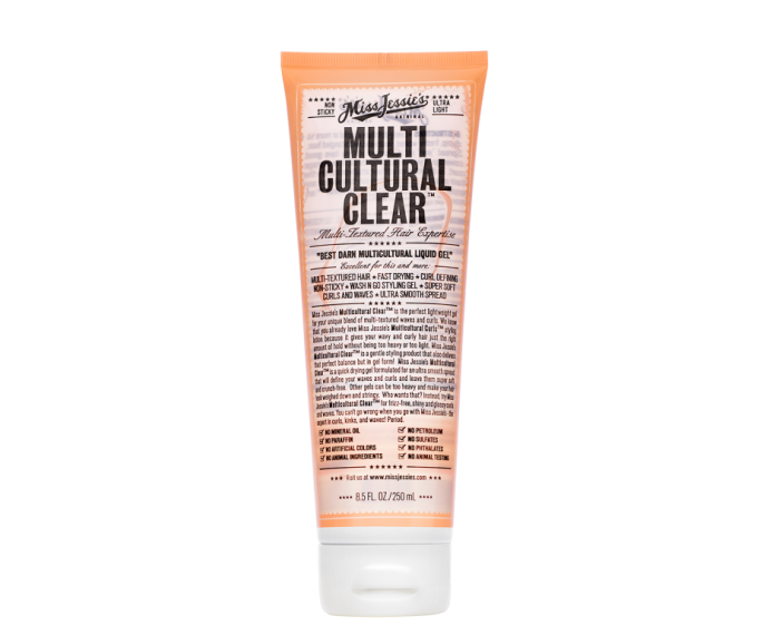 Miss Jessie's MultiCultural Clear - Curl Styling Gel – stylingový gél pre vlasy s rôznou štruktúrou 250 ml