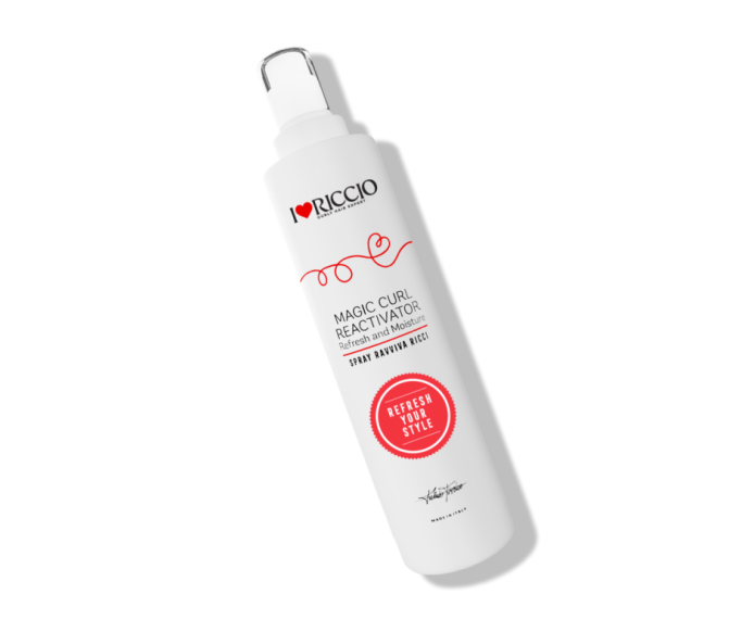 I Love Riccio Magic Curl Reactivator Refresh Spray – sprej na refresh kučeravých vlasov 250 ml