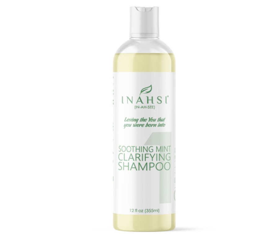 Inahsi Naturals Soothing Mint Clarifying Shampoo – upokojujúci mätový hĺbkový šampón 355 ml